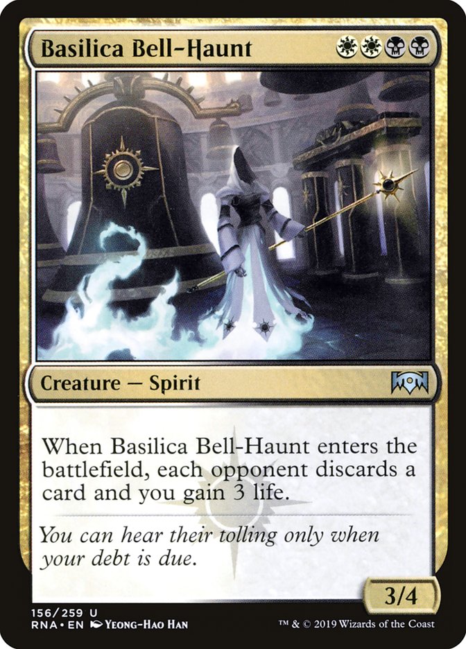 Basilica Bell-Haunt [Ravnica Allegiance] | Card Merchant Takapuna