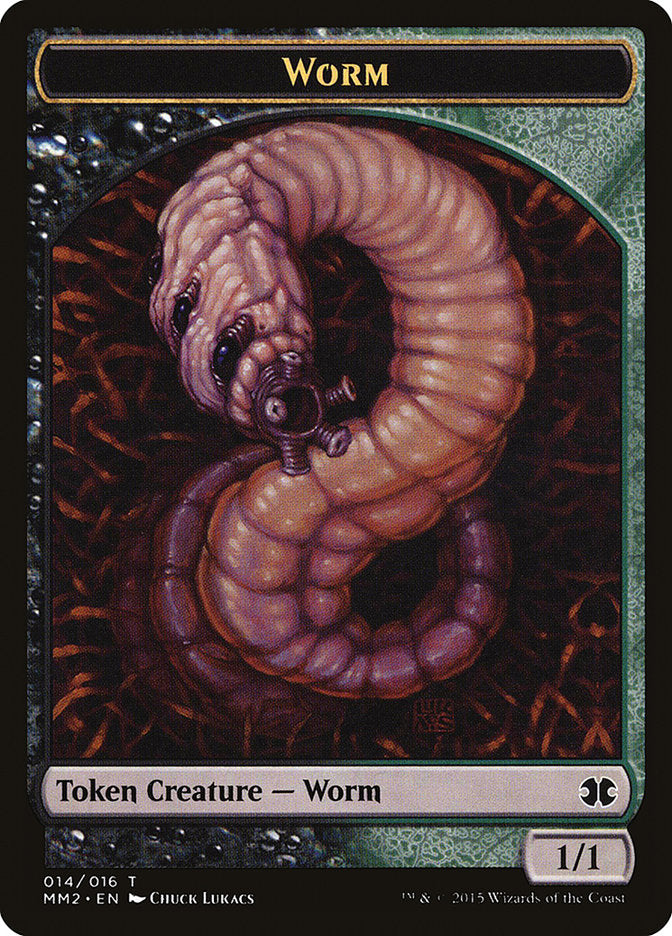 Worm Token [Modern Masters 2015 Tokens] | Card Merchant Takapuna