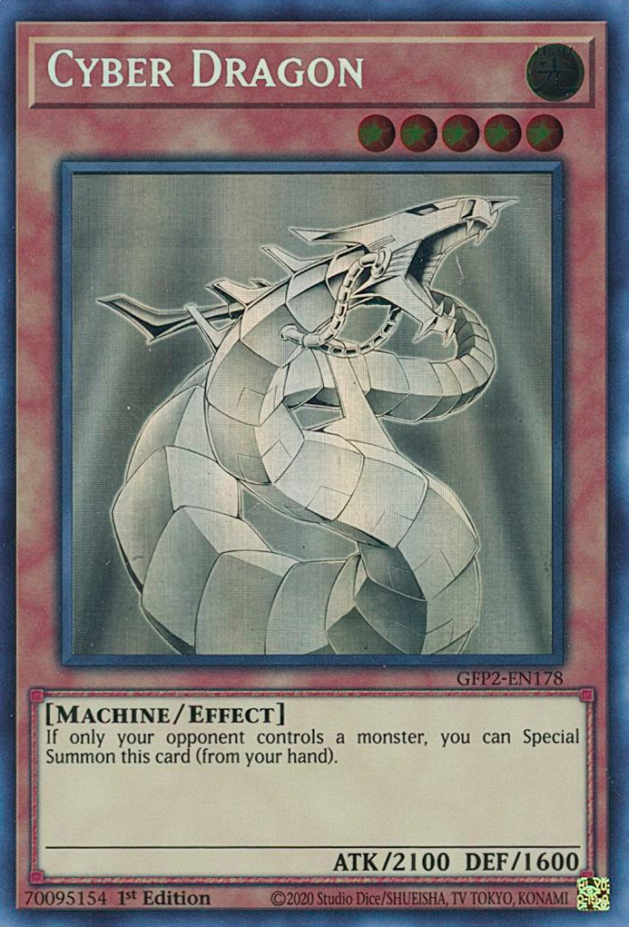 Cyber Dragon [GFP2-EN178] Ghost Rare | Card Merchant Takapuna