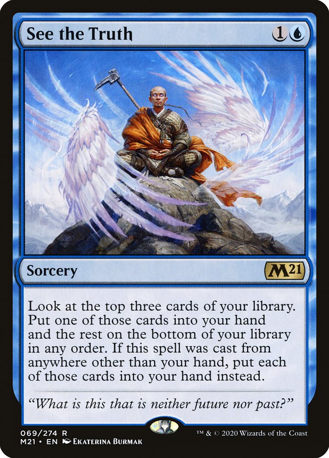 See the Truth [Core Set 2021] | Card Merchant Takapuna