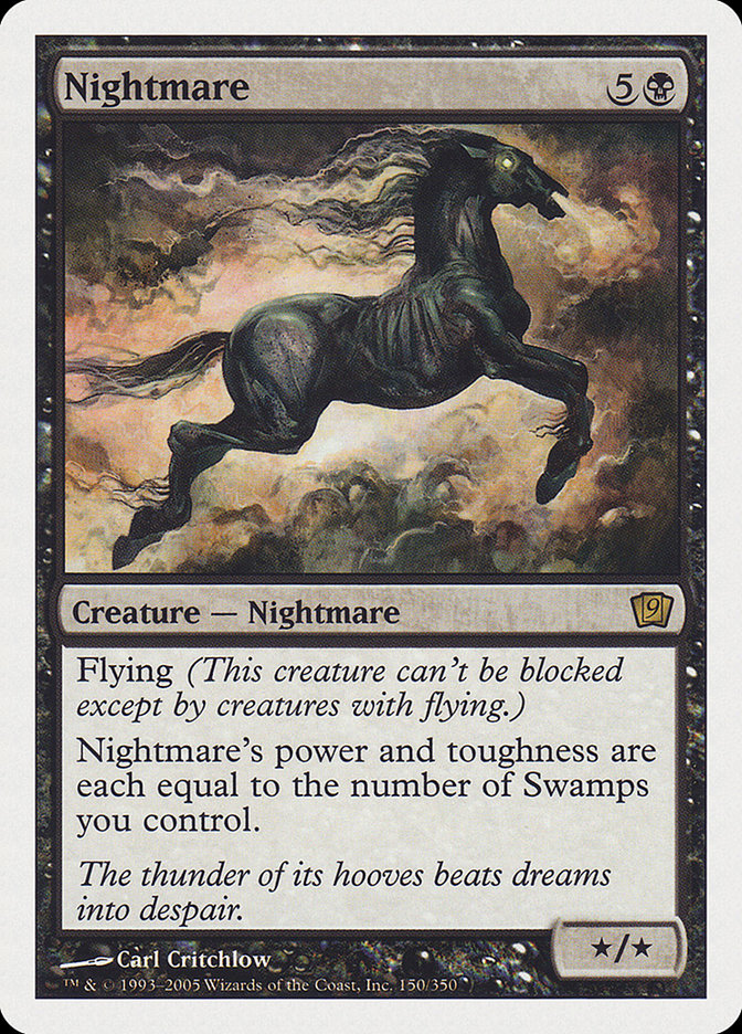 Nightmare [Ninth Edition] | Card Merchant Takapuna