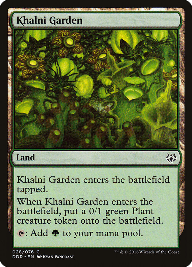 Khalni Garden [Duel Decks: Nissa vs. Ob Nixilis] | Card Merchant Takapuna