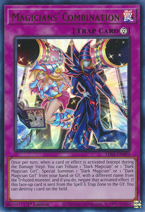 Magicians' Combination [LDS3-EN099] Ultra Rare | Card Merchant Takapuna