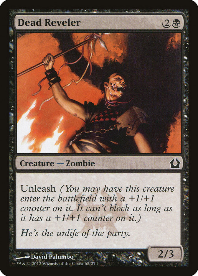 Dead Reveler [Return to Ravnica] | Card Merchant Takapuna