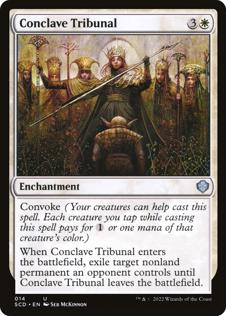 Conclave Tribunal [Starter Commander Decks] | Card Merchant Takapuna