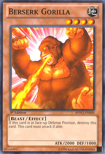 Berserk Gorilla [BPW2-EN009] Common | Card Merchant Takapuna