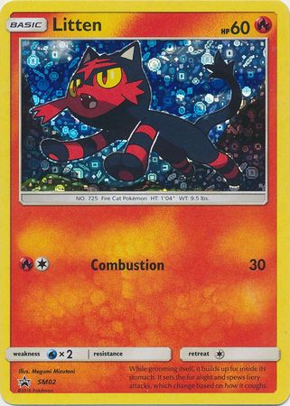 Litten (SM02) (General Mills Promo) [Sun & Moon: Black Star Promos] | Card Merchant Takapuna