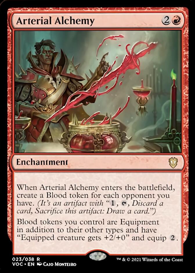 Arterial Alchemy [Innistrad: Crimson Vow Commander] | Card Merchant Takapuna