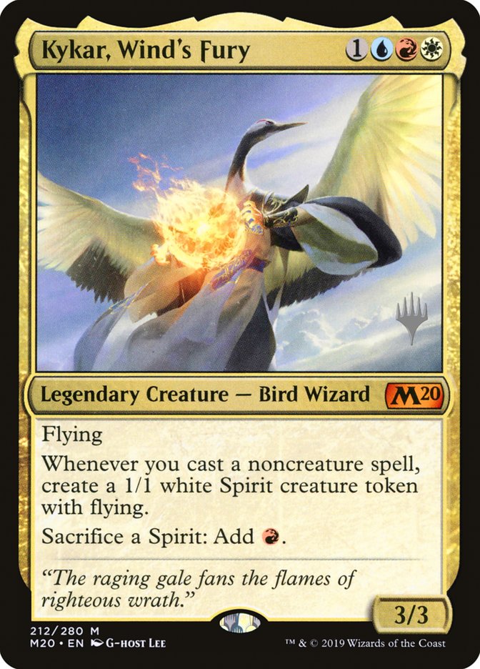 Kykar, Wind's Fury (Promo Pack) [Core Set 2020 Promos] | Card Merchant Takapuna