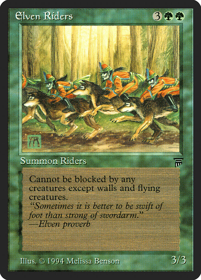 Elven Riders [Legends] | Card Merchant Takapuna