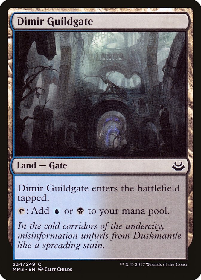 Dimir Guildgate [Modern Masters 2017] | Card Merchant Takapuna