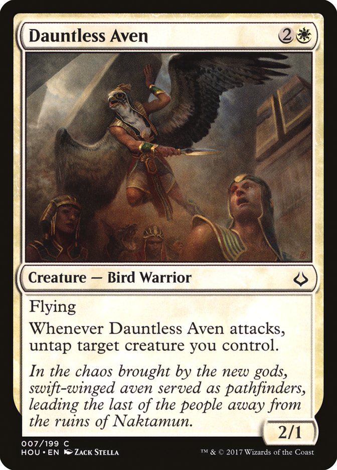 Dauntless Aven [Hour of Devastation] | Card Merchant Takapuna