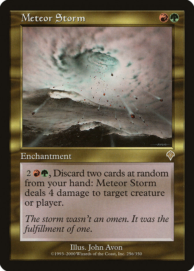 Meteor Storm [Invasion] | Card Merchant Takapuna