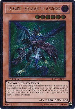 Blackwing - Kogarashi the Wanderer [EXVC-EN009] Ultimate Rare | Card Merchant Takapuna