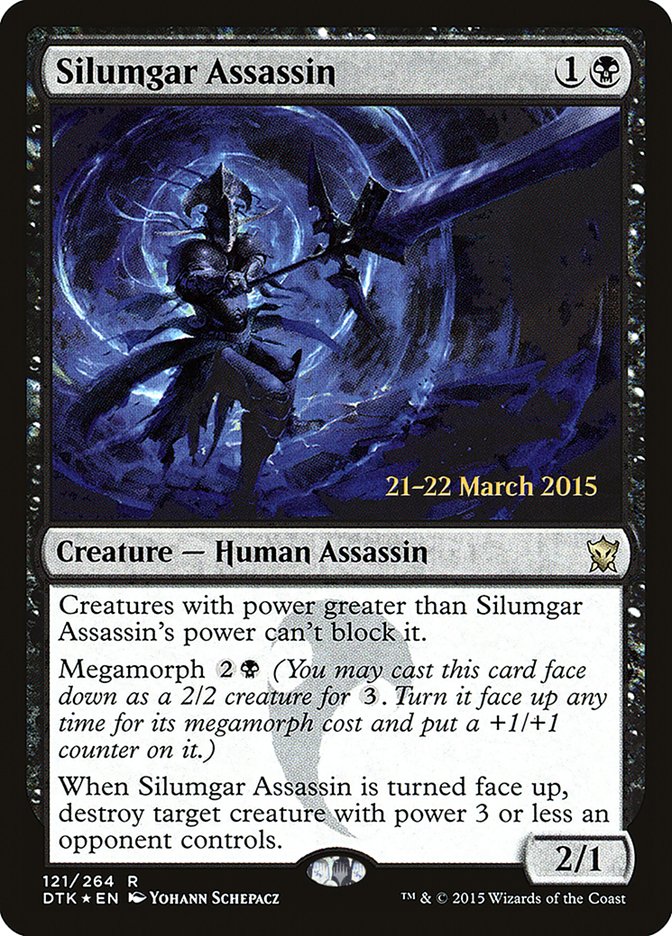 Silumgar Assassin [Dragons of Tarkir Prerelease Promos] | Card Merchant Takapuna