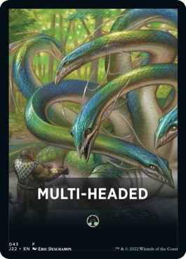 Multi-Headed Theme Card [Jumpstart 2022 Front Cards] | Card Merchant Takapuna