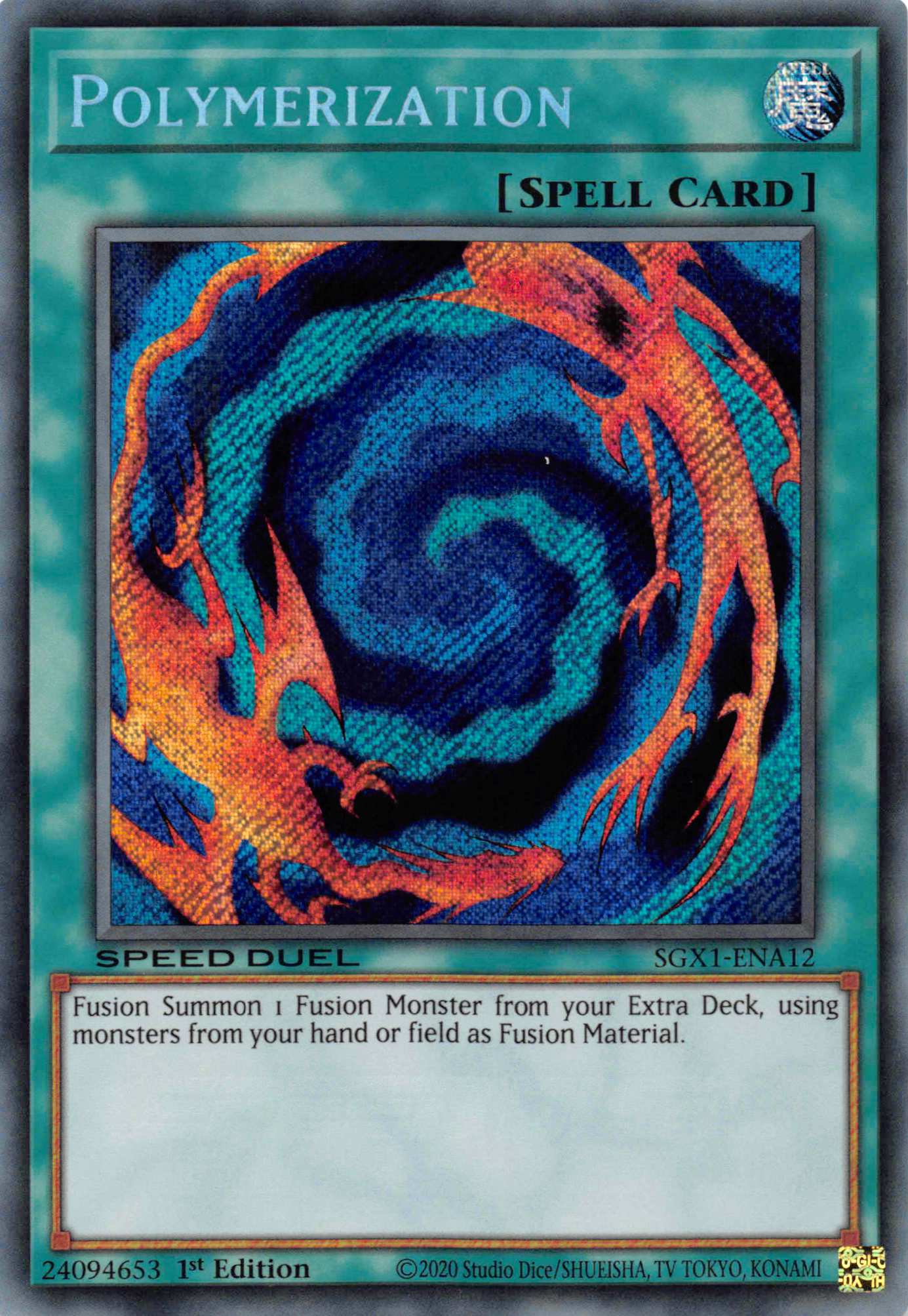 Polymerization [SGX1-ENA12] Secret Rare | Card Merchant Takapuna