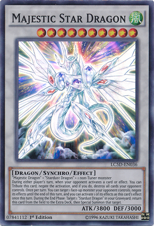 Majestic Star Dragon [LC5D-EN036] Super Rare | Card Merchant Takapuna