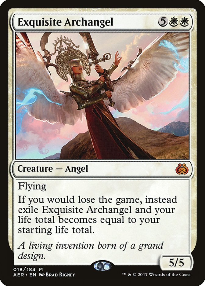 Exquisite Archangel [Aether Revolt] | Card Merchant Takapuna