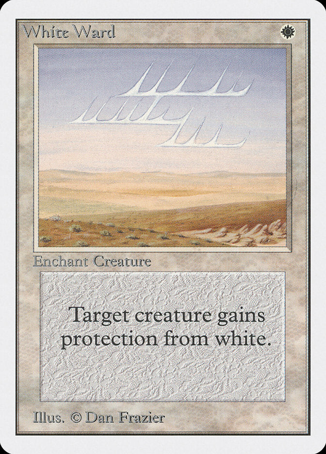 White Ward [Unlimited Edition] | Card Merchant Takapuna