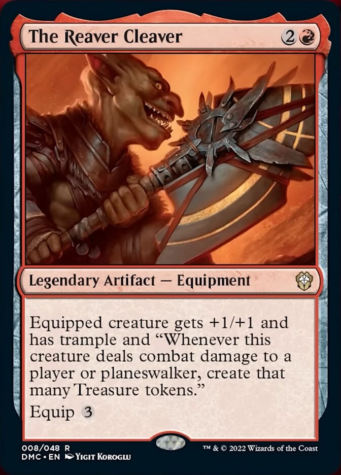 The Reaver Cleaver [Dominaria United Commander] | Card Merchant Takapuna