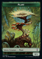 Plant // Beast Double-Sided Token [Streets of New Capenna Commander Tokens] | Card Merchant Takapuna