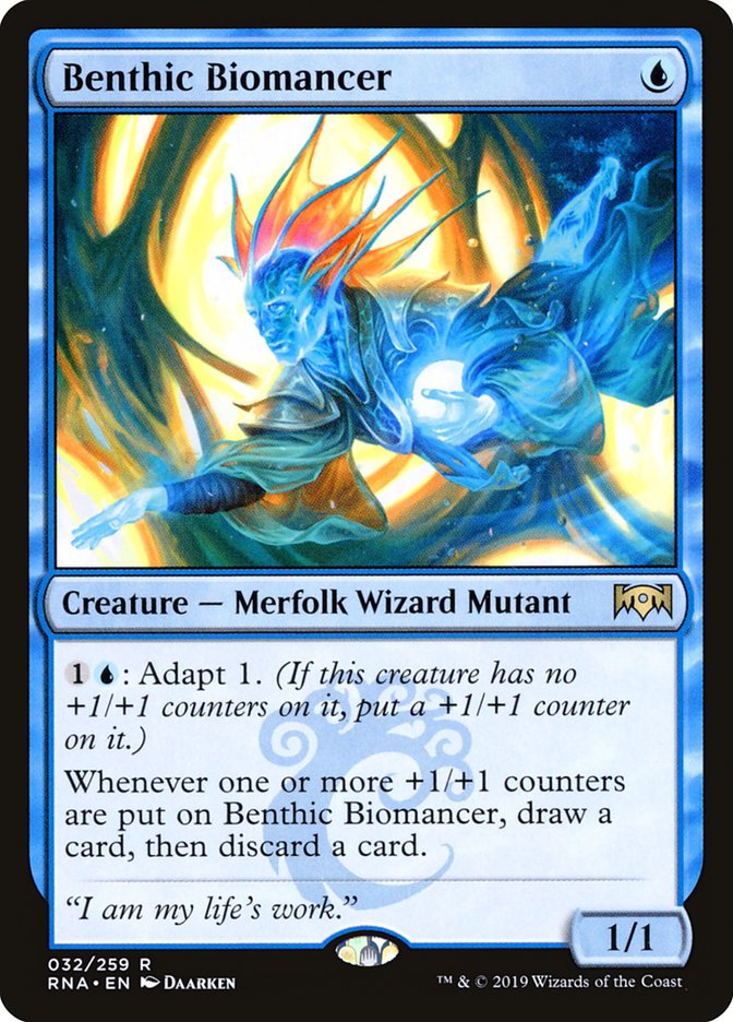 Benthic Biomancer [Ravnica Allegiance] | Card Merchant Takapuna