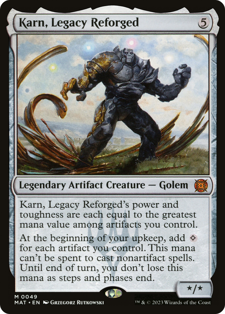 Karn, Legacy Reforged [March of the Machine: The Aftermath] | Card Merchant Takapuna