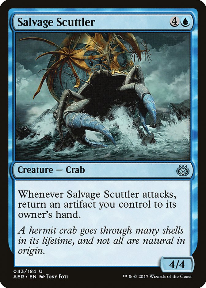 Salvage Scuttler [Aether Revolt] | Card Merchant Takapuna