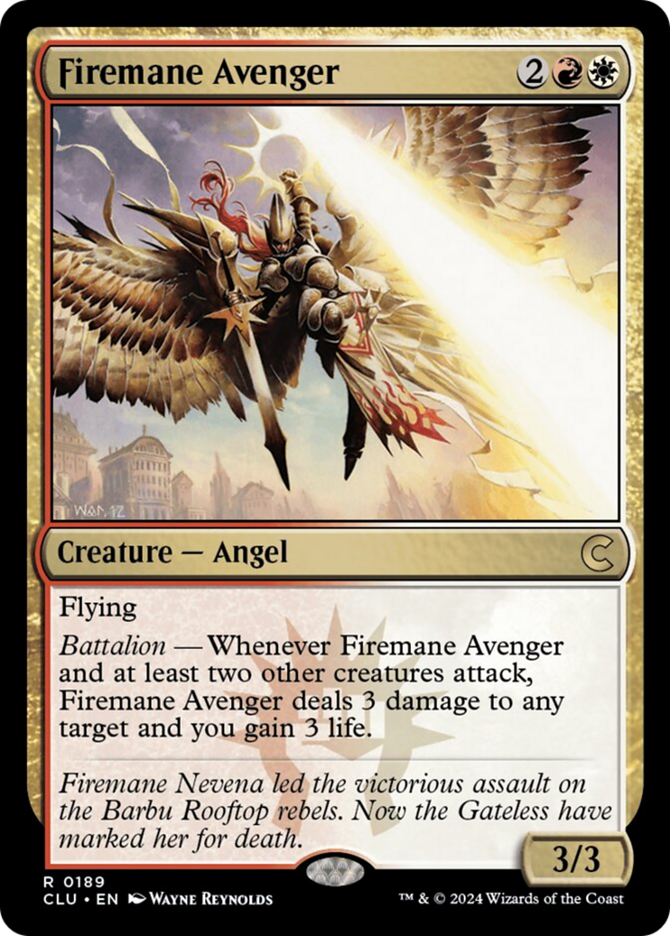 Firemane Avenger [Ravnica: Clue Edition] | Card Merchant Takapuna