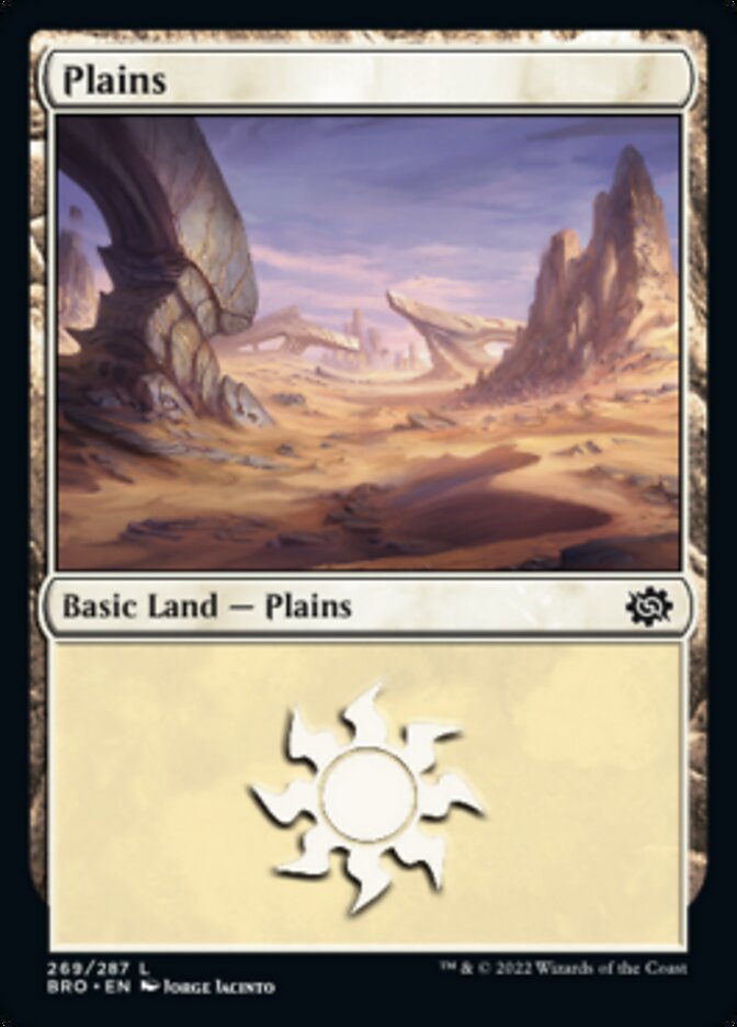 Plains (269) [The Brothers' War] | Card Merchant Takapuna