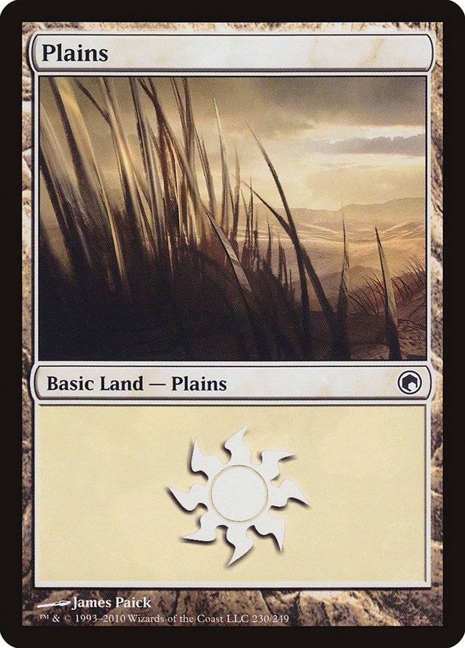 Plains (230) [Scars of Mirrodin] | Card Merchant Takapuna