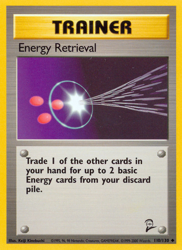 Energy Retrieval (110/130) [Base Set 2] | Card Merchant Takapuna