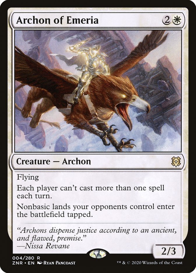 Archon of Emeria [Zendikar Rising] | Card Merchant Takapuna