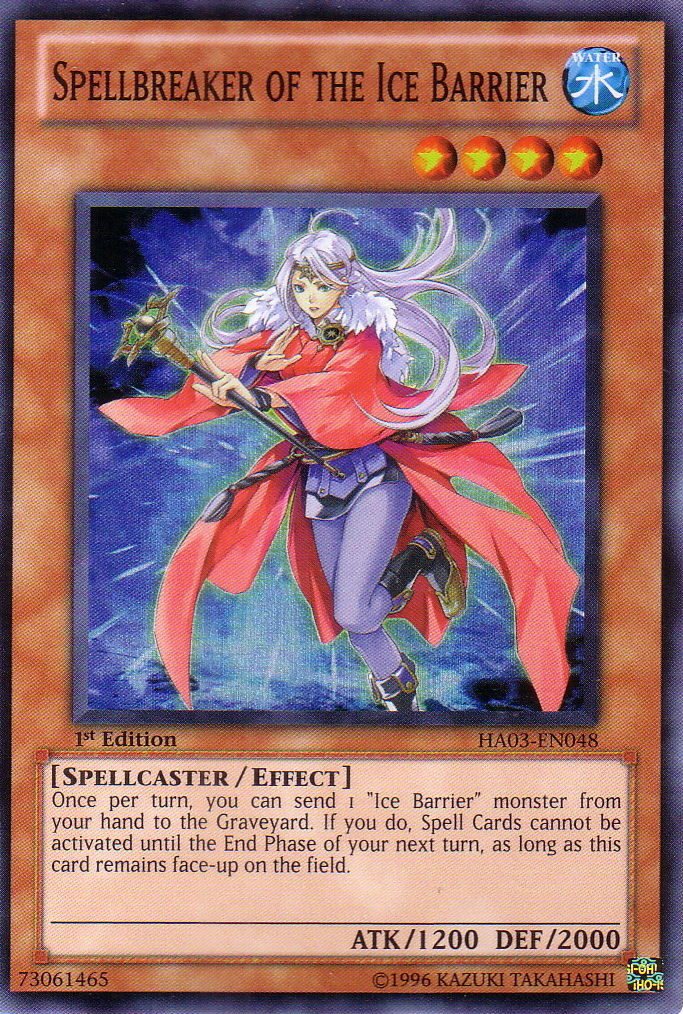 Spellbreaker of the Ice Barrier [HA03-EN048] Super Rare | Card Merchant Takapuna