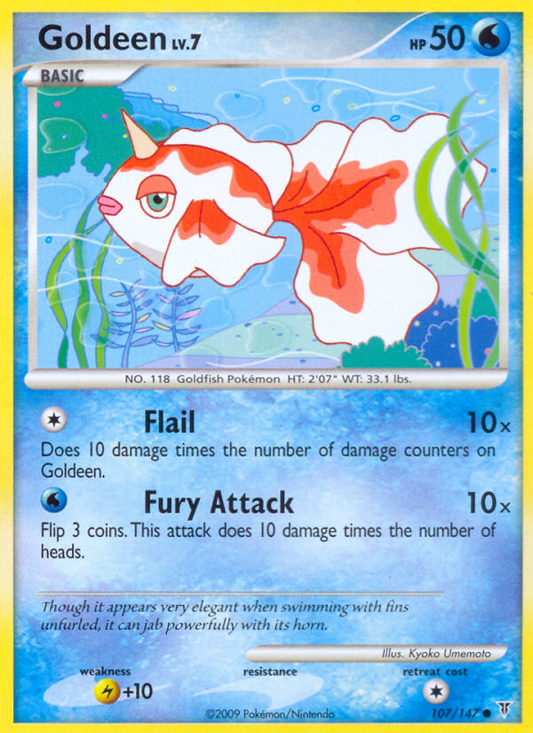 Goldeen (107/147) [Platinum: Supreme Victors] | Card Merchant Takapuna