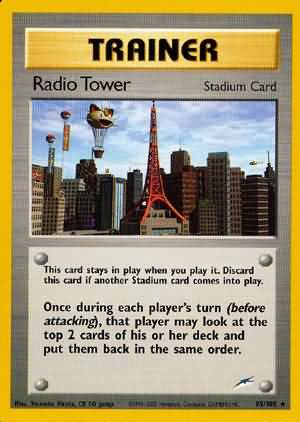 Radio Tower (95/105) [Neo Destiny Unlimited] | Card Merchant Takapuna