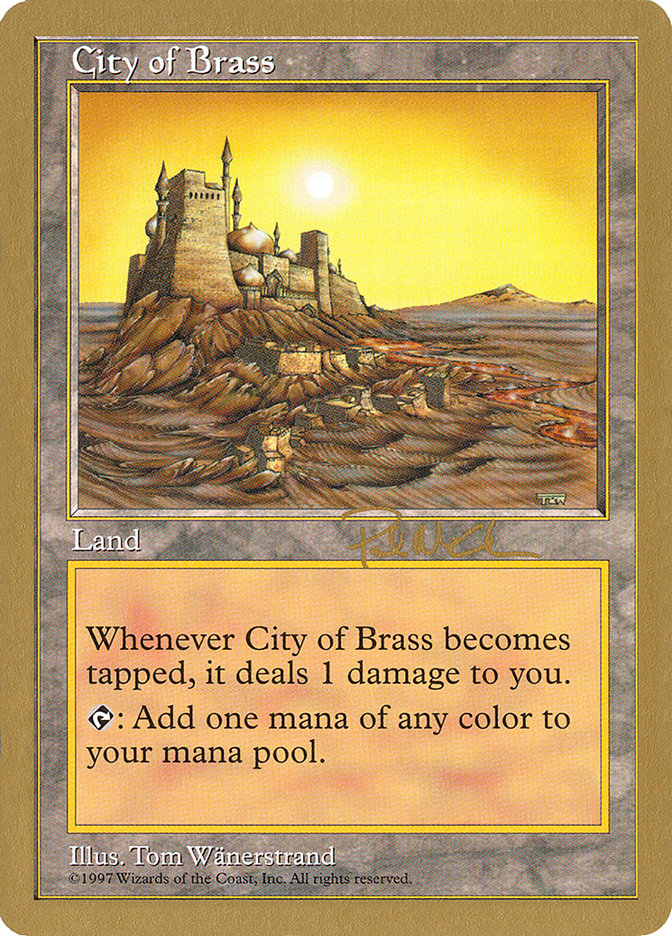 City of Brass (Paul McCabe) [World Championship Decks 1997] | Card Merchant Takapuna