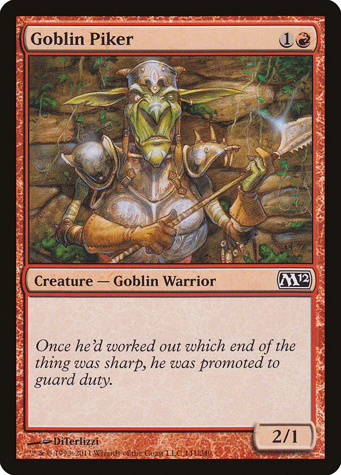 Goblin Piker [Magic 2012] | Card Merchant Takapuna