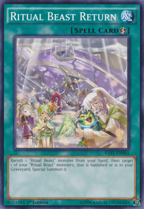 Ritual Beast Return [RATE-EN064] Common | Card Merchant Takapuna