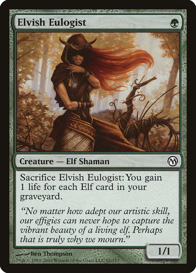 Elvish Eulogist [Duels of the Planeswalkers] | Card Merchant Takapuna