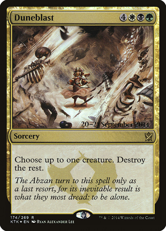 Duneblast [Khans of Tarkir Prerelease Promos] | Card Merchant Takapuna