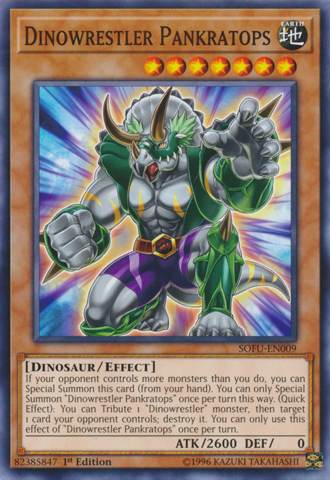 Dinowrestler Pankratops [SOFU-EN009] Common | Card Merchant Takapuna