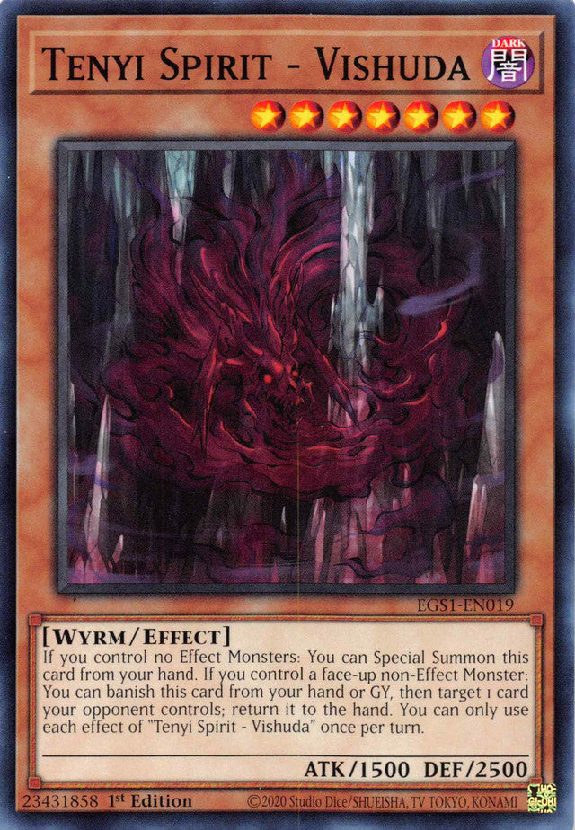 Tenyi Spirit - Vishuda [EGS1-EN019] Common | Card Merchant Takapuna