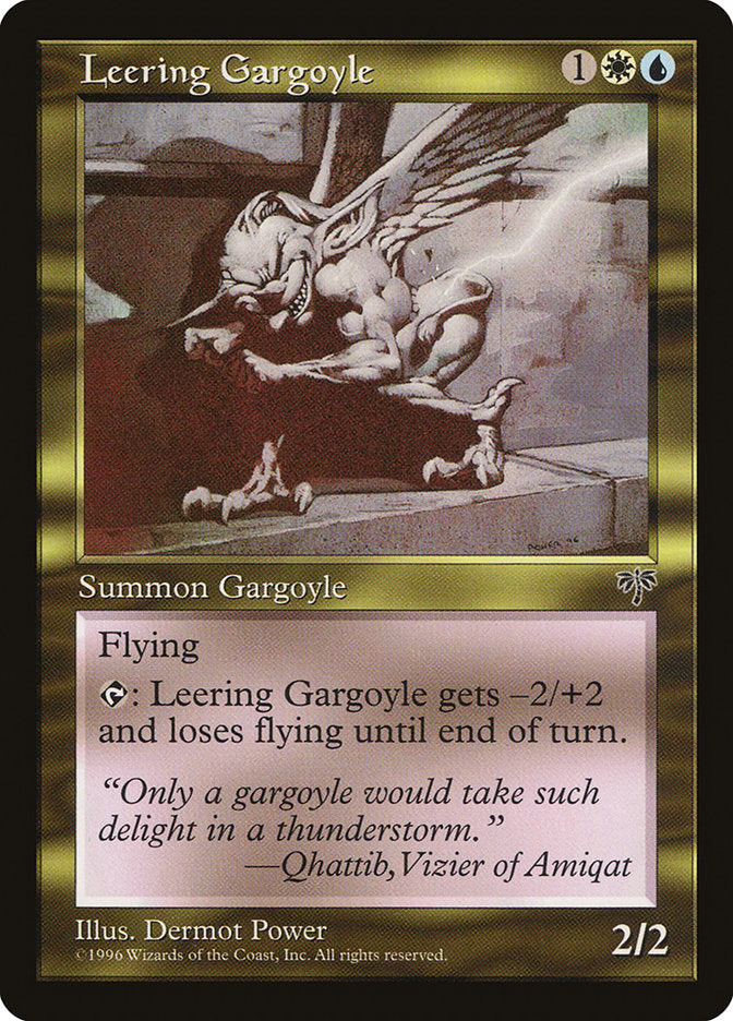 Leering Gargoyle [Mirage] | Card Merchant Takapuna