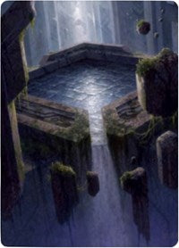 Morphic Pool Art Card [Zendikar Rising Art Series] | Card Merchant Takapuna