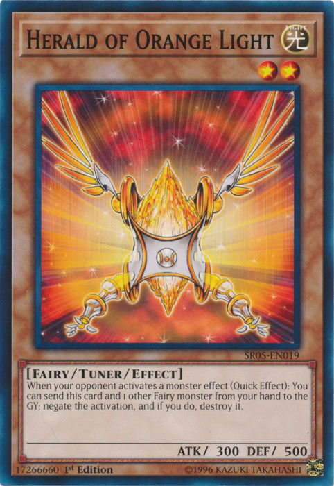 Herald of Orange Light [SR05-EN019] Common | Card Merchant Takapuna