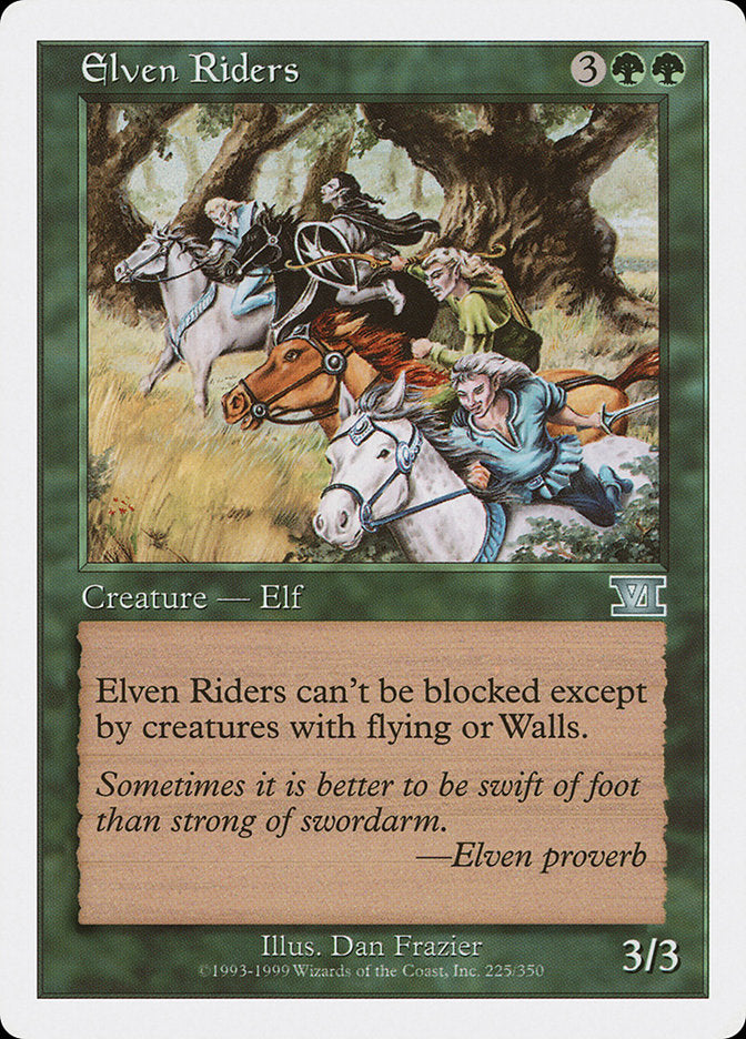 Elven Riders [Classic Sixth Edition] | Card Merchant Takapuna