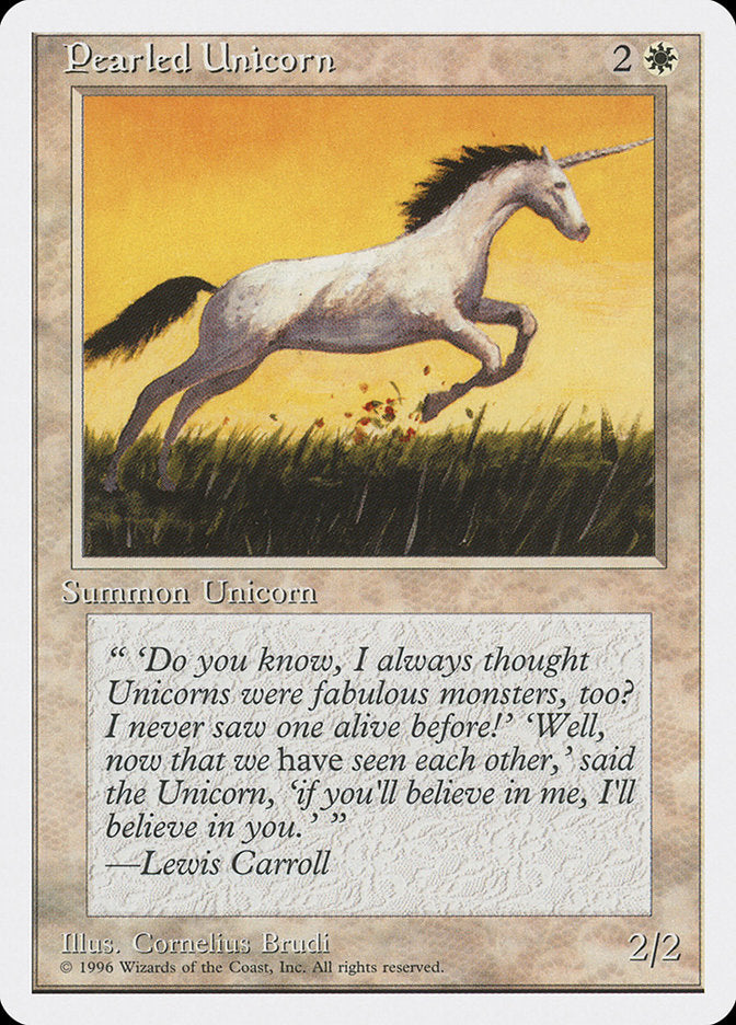 Pearled Unicorn [Introductory Two-Player Set] | Card Merchant Takapuna