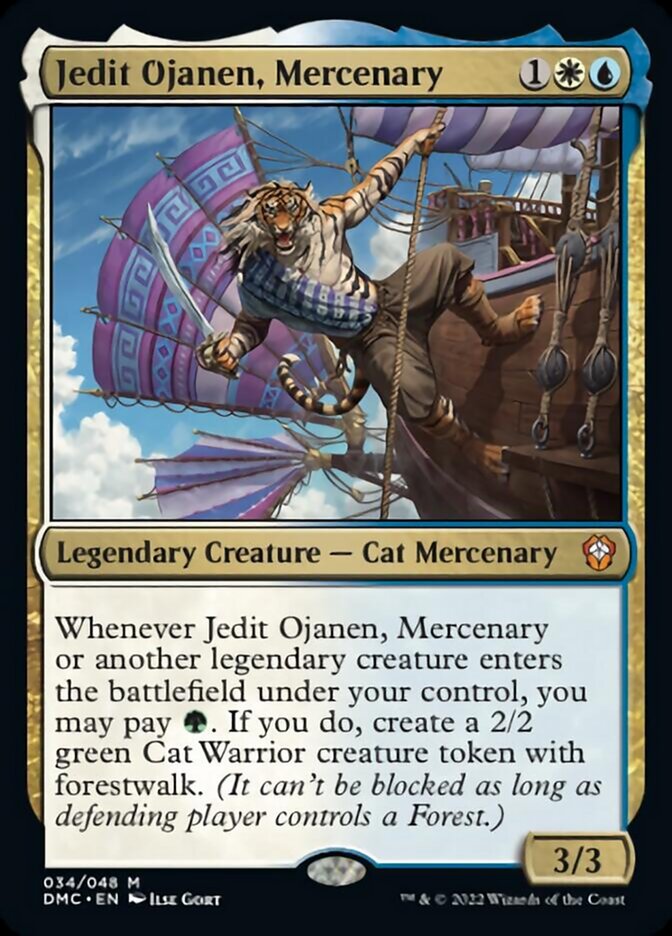 Jedit Ojanen, Mercenary [Dominaria United Commander] | Card Merchant Takapuna